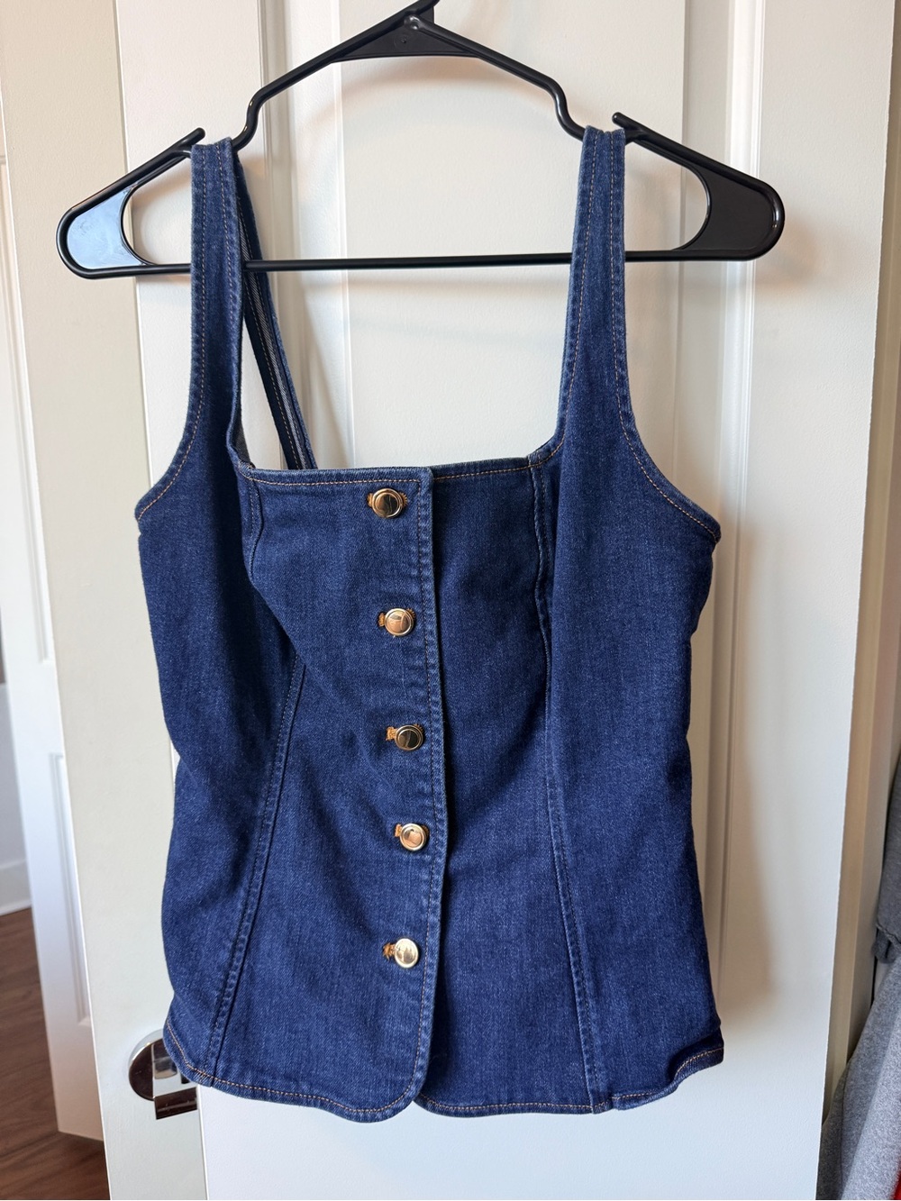 Denim top